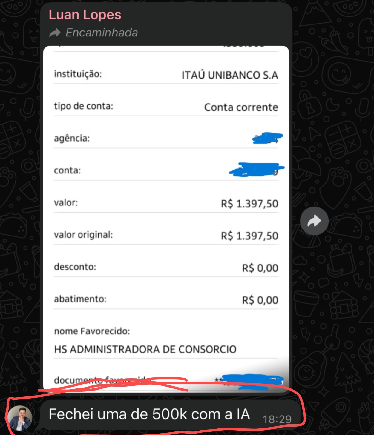 Aluno — depoimento