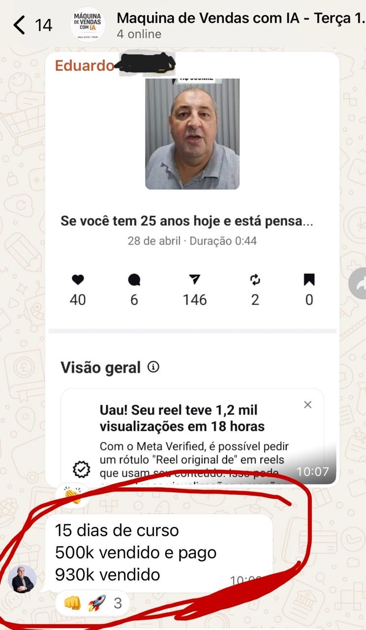 Aluno — depoimento